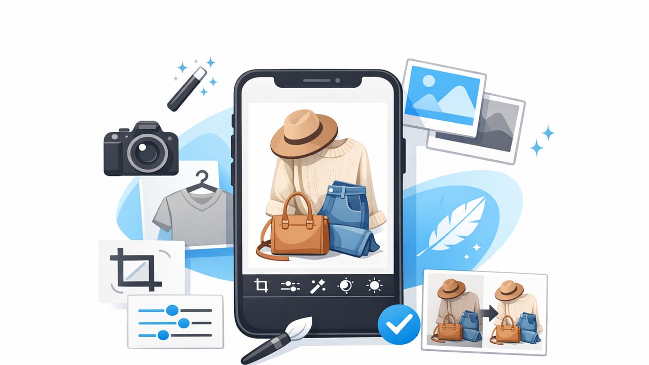 Poshmark Photo Editor Guide for Clean, Consistent Clothing Listings