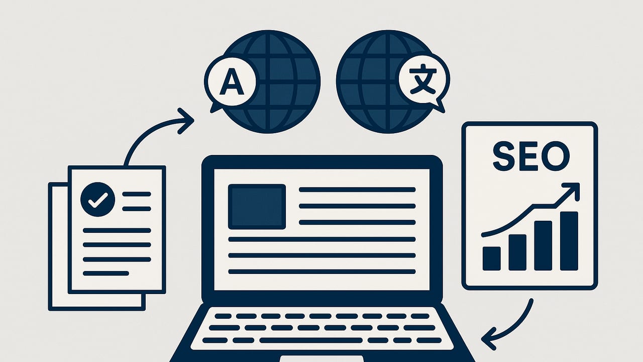 How to Generate Blog Posts in Multiple Languages: Workflow and SEO