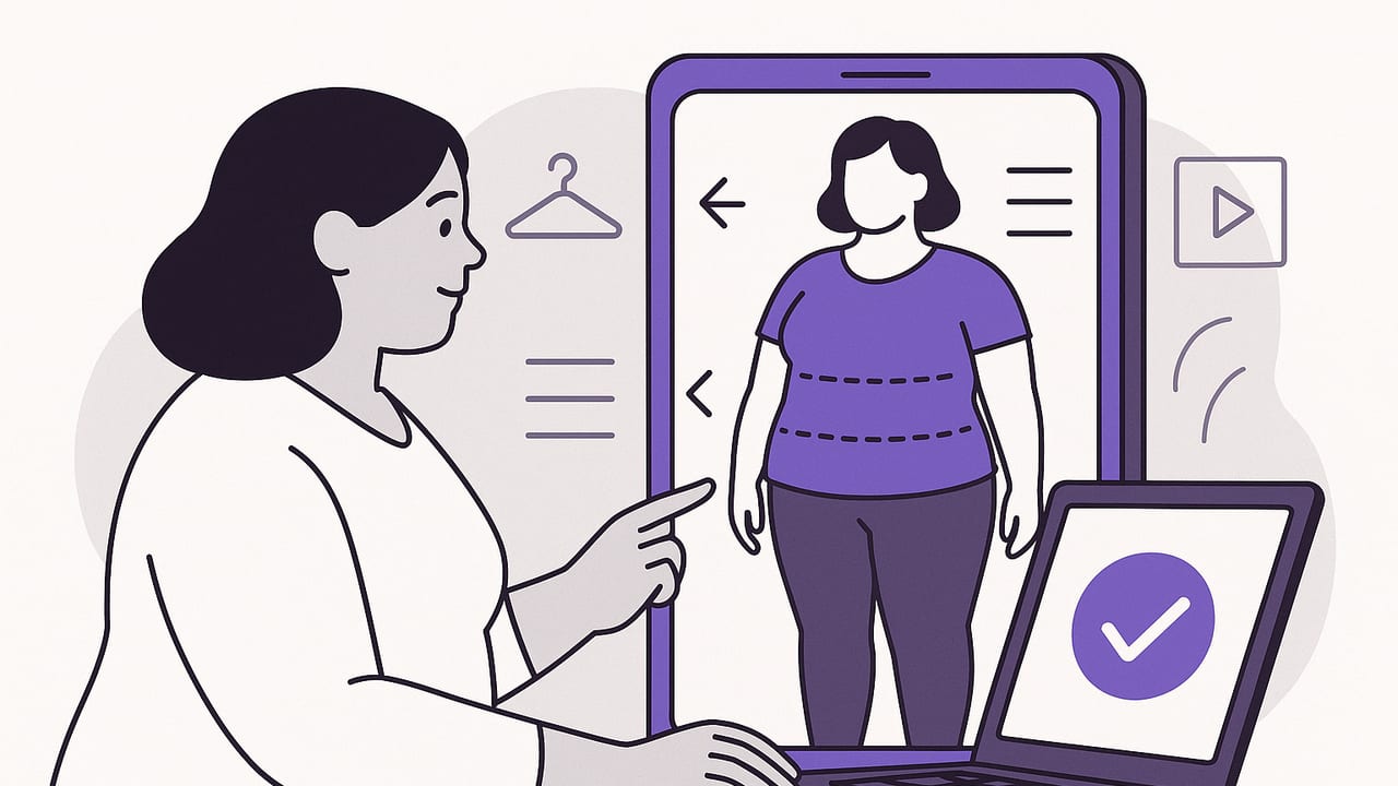 Plus Size Virtual Try On Looks: Fit, Proportion, and Style Formulas