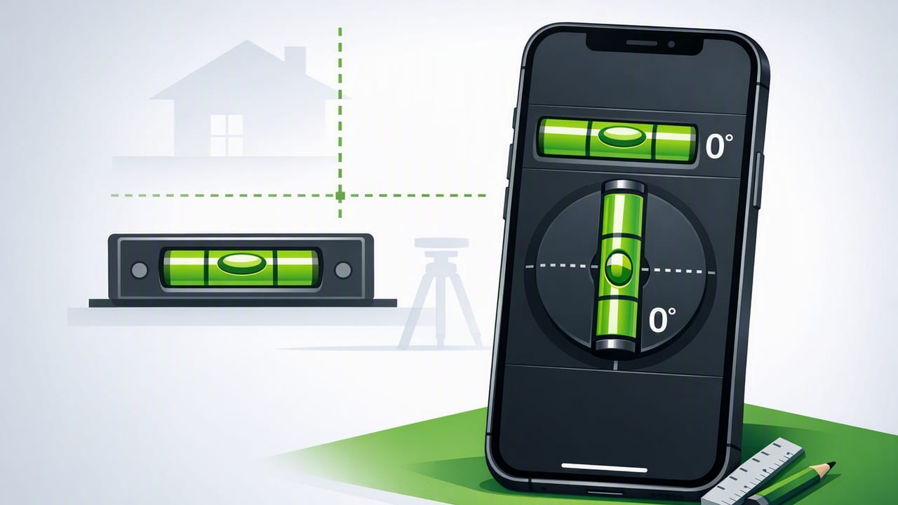 Dual-Axis Bubble Level iPhone App: Calibrate & Level Like a Pro