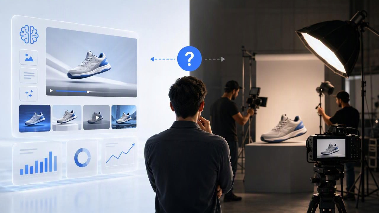 AI Video Ad Creator vs Studio Production: How to Choose