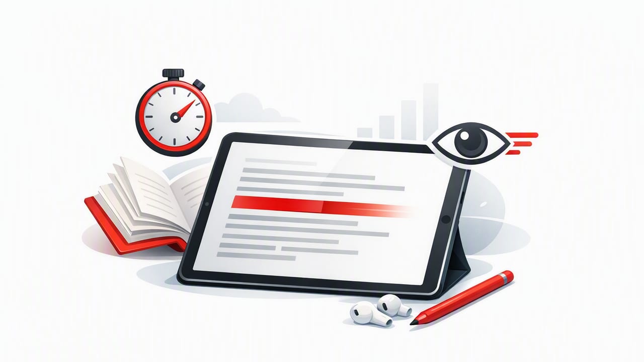 How to Use a Speed Reading App for iPad: Settings, Drills, Workflow