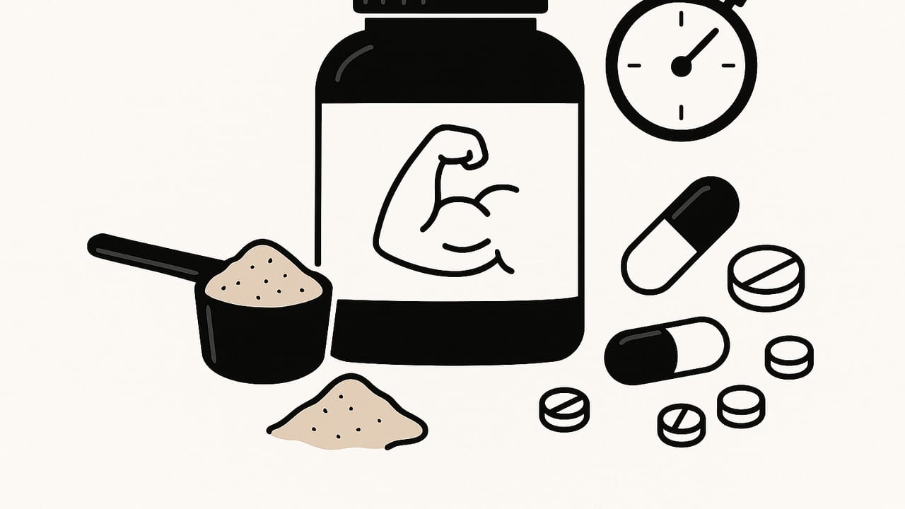 Suplementos deportivos: guía completa, dosis y seguridad