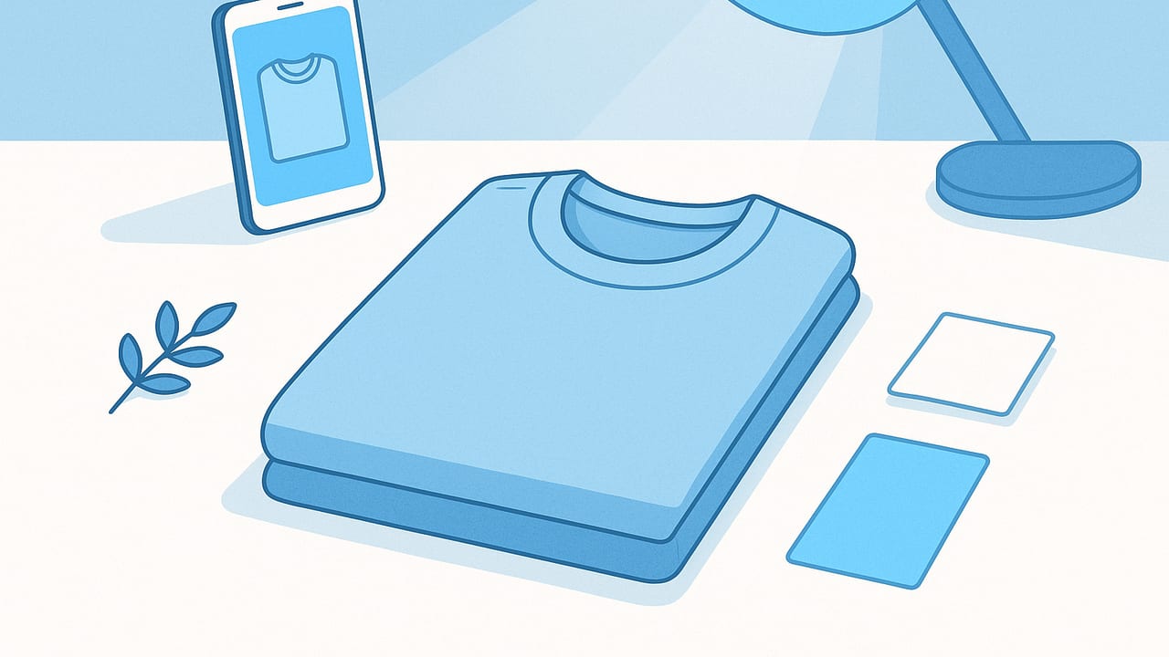 Make Folded Clothes Look Professional in Photos: Pro Guide
