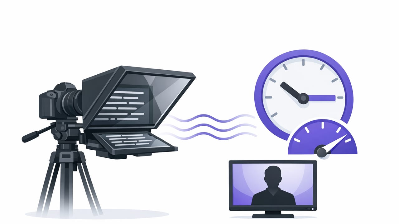 Fixed Speed Teleprompter: Master Consistent Script Delivery