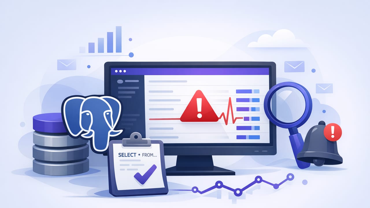 Monitor PostgreSQL With Query Alerts: Practical SQL Checks