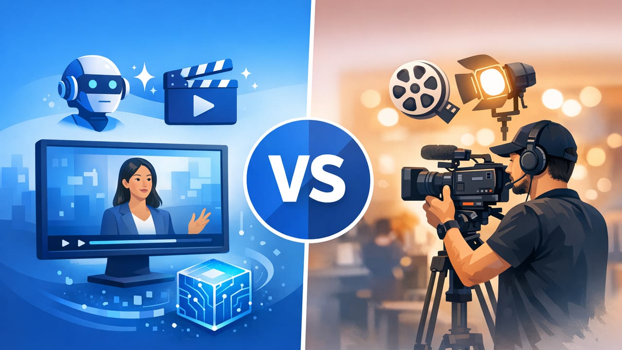 AI Videos vs Hiring a Videographer: Cost, Quality & Best Use Cases