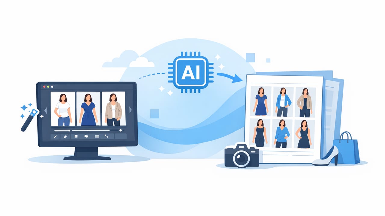 How to Create Consistent Model Shots for Your Product Catalog