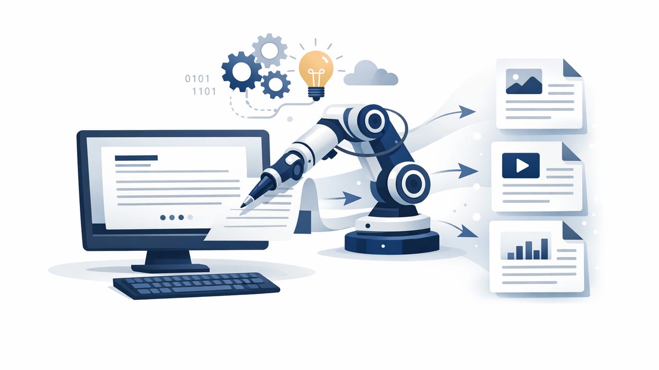 How to Create Long-Form Content at Scale Automatically