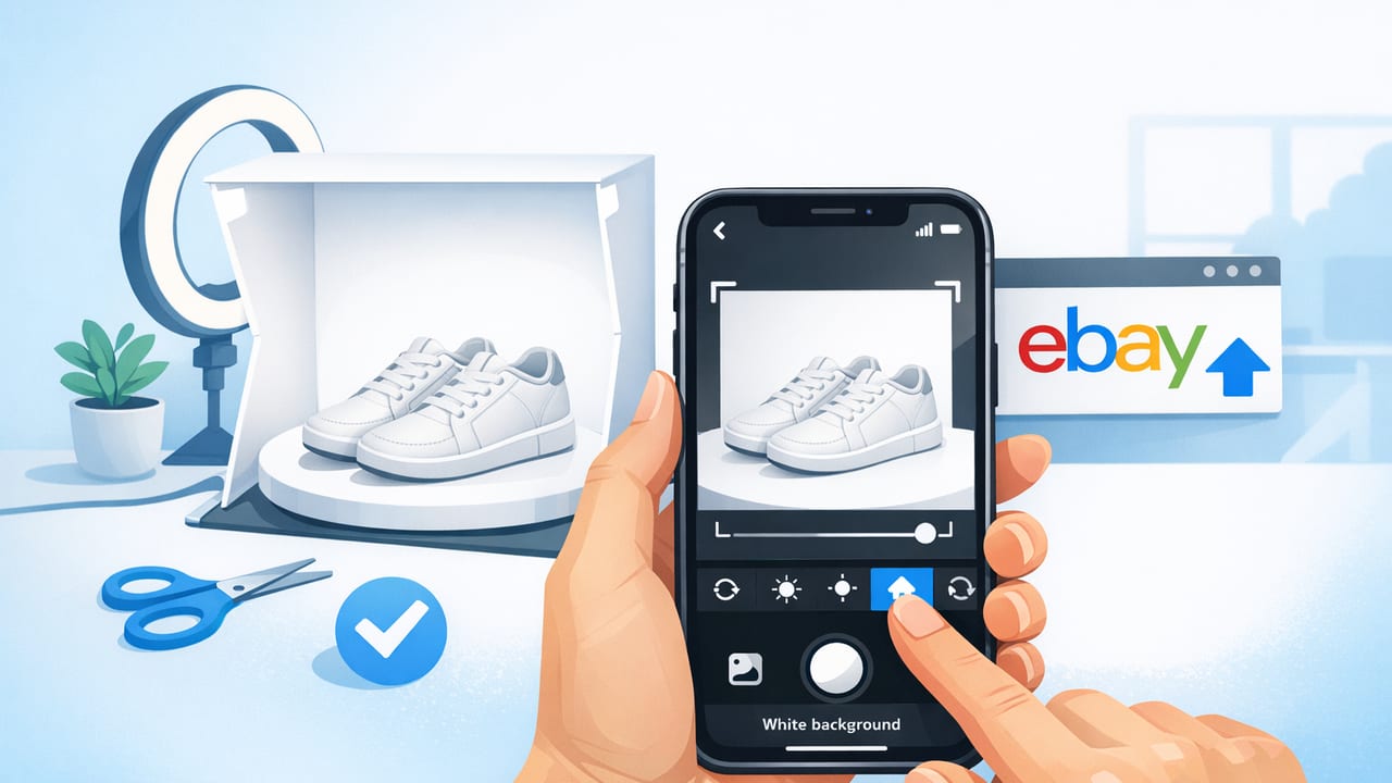 How to Edit eBay Product Photos on iPhone (Clothing Seller Guide)