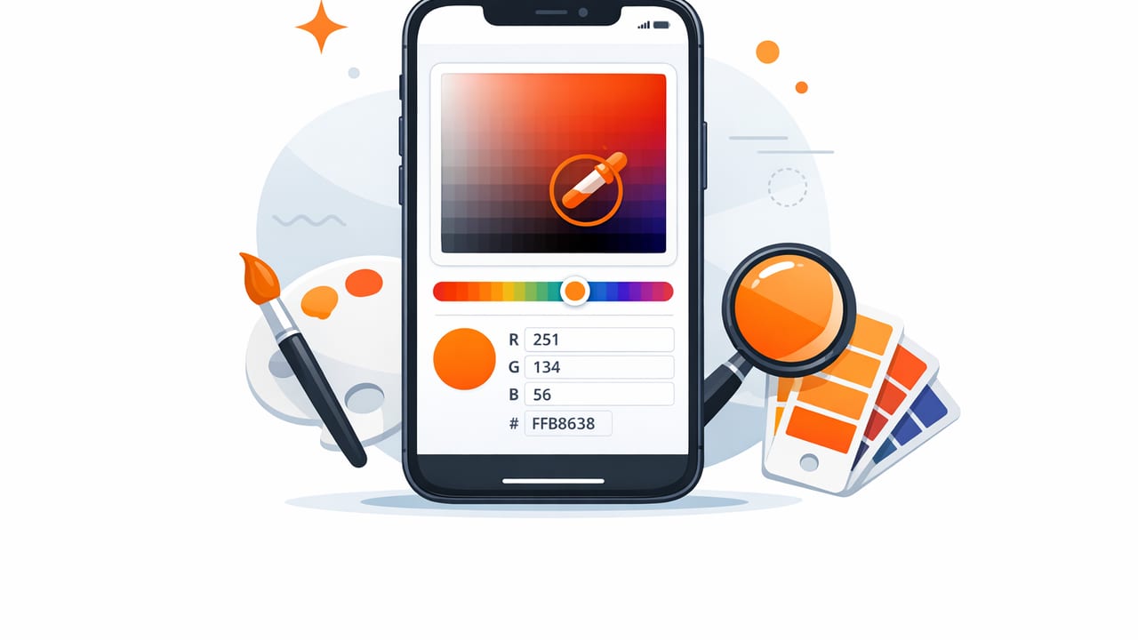 iPhone Color Picker Workflow: Capture, Match, and Reuse Colors