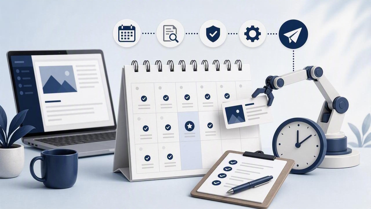 How to Schedule Posts to Publish Daily Automatically (SEO Workflow)