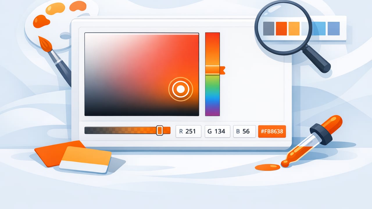 How to Use a Color Picker to Match Real-World Colors in Design