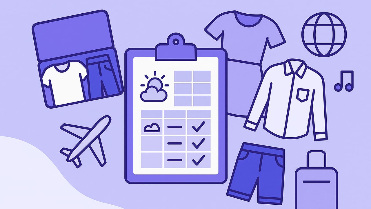 Vacation Outfit Planner Guide: Weather, Culture, Activities