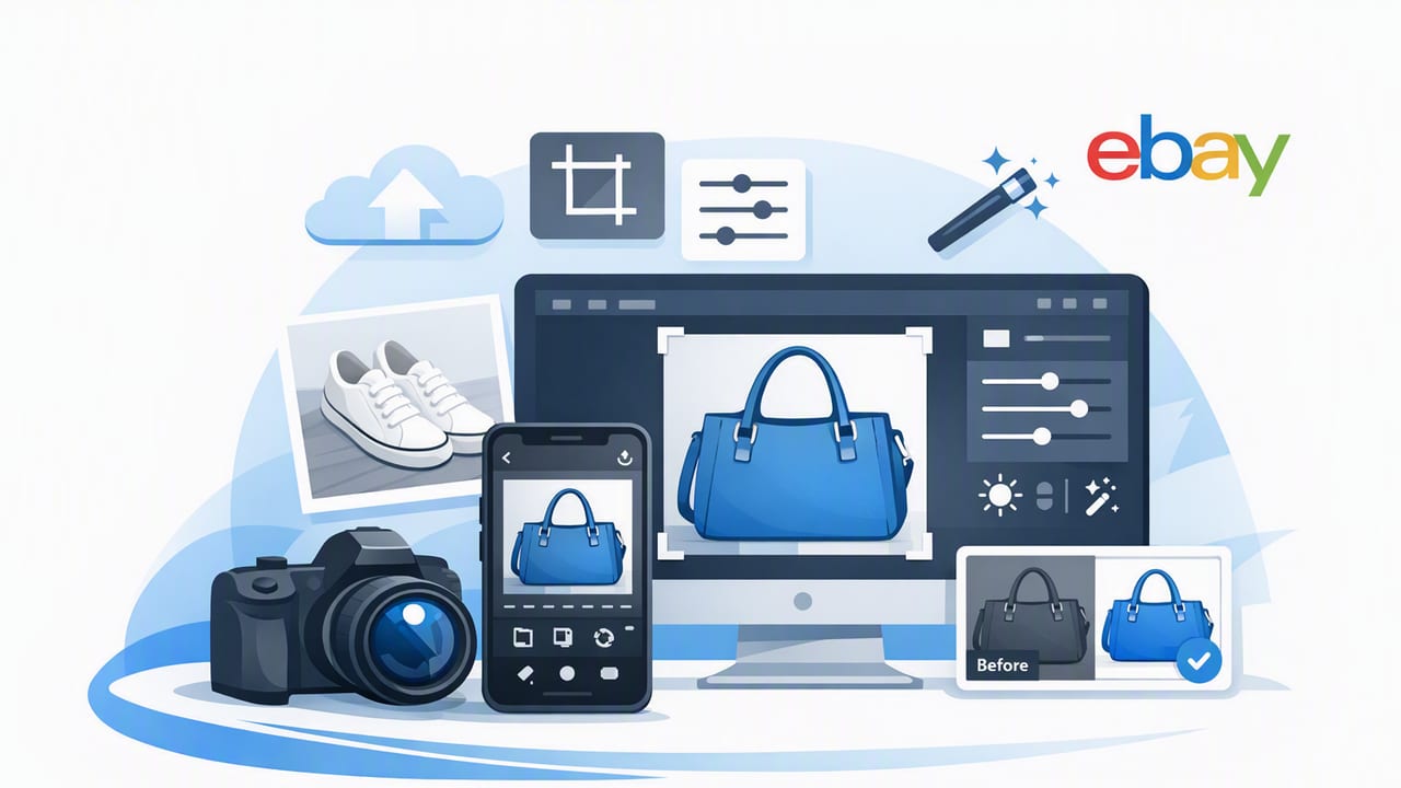 eBay Photo Editor Workflow for Clothing: Clean Listings Fast