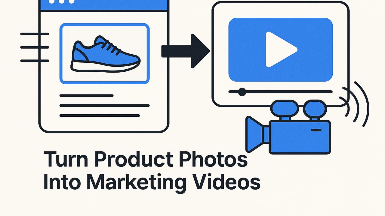 Turn Product Photos Into Marketing Videos: A Practical Playbook