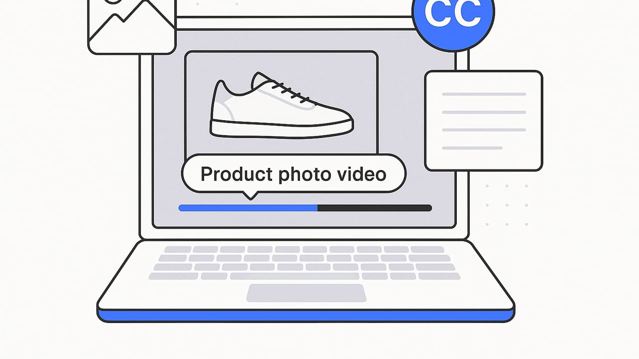Add Captions to Product Photo Videos: Practical Workflow
