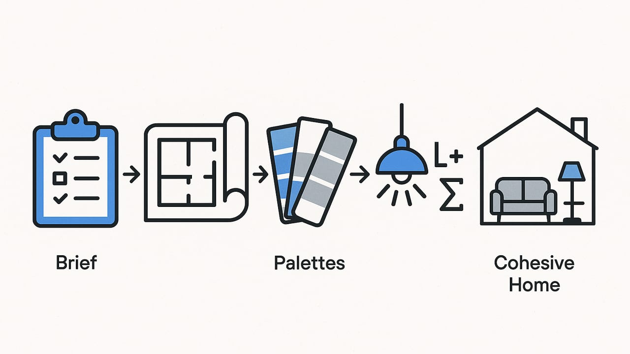 Interior Design Systems: From Brief to Cohesive Home