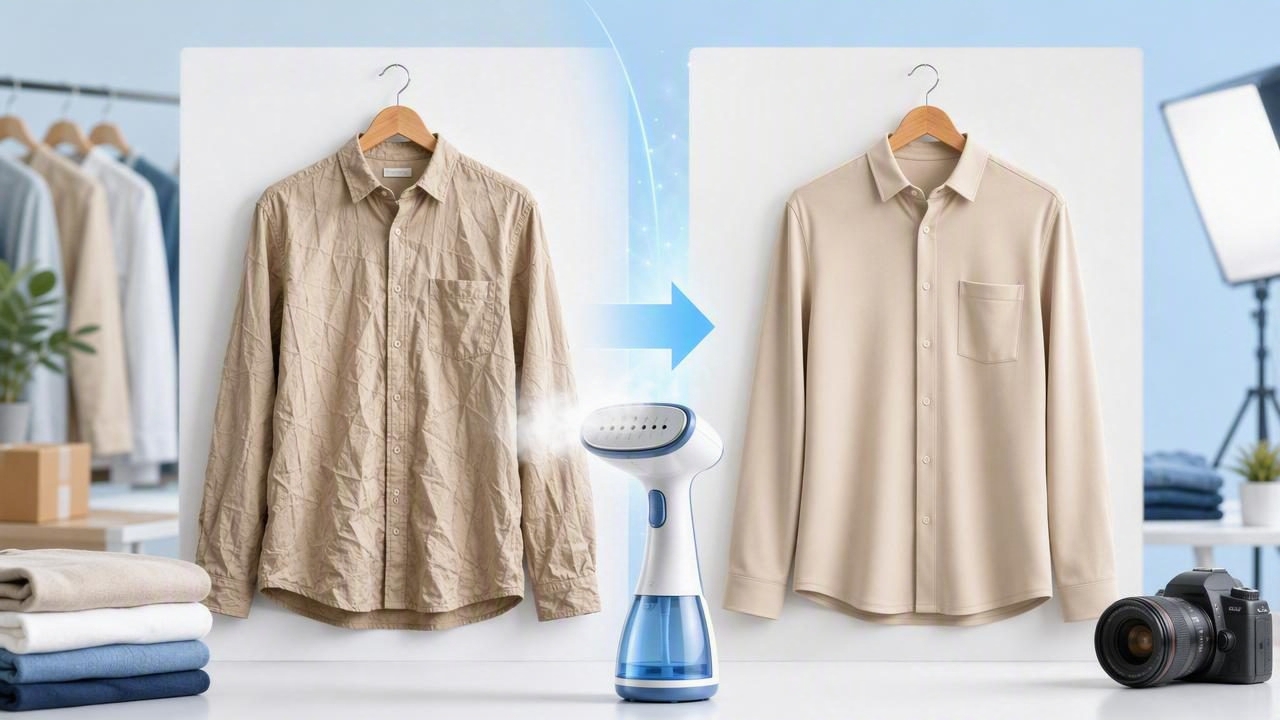 Wrinkle Remover for Clothing Photos: A Reseller’s Guide