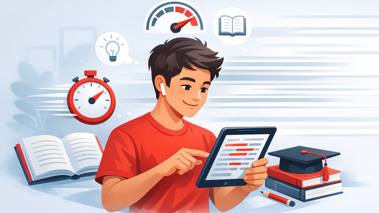Speed Reading App for Students: A Focused Study System on iOS