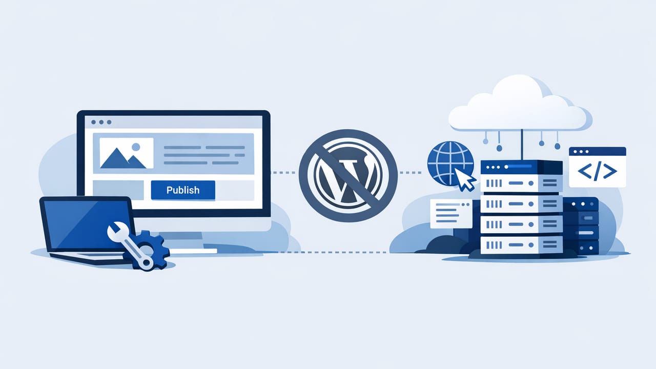 How to Create a Hosted Site Without WordPress (SEO-Ready Setup)