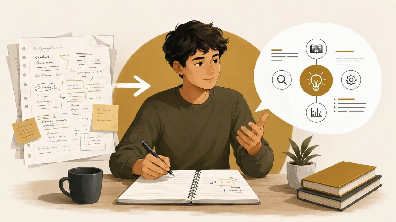 Cómo convertir notas de aprendizaje en explicaciones propias