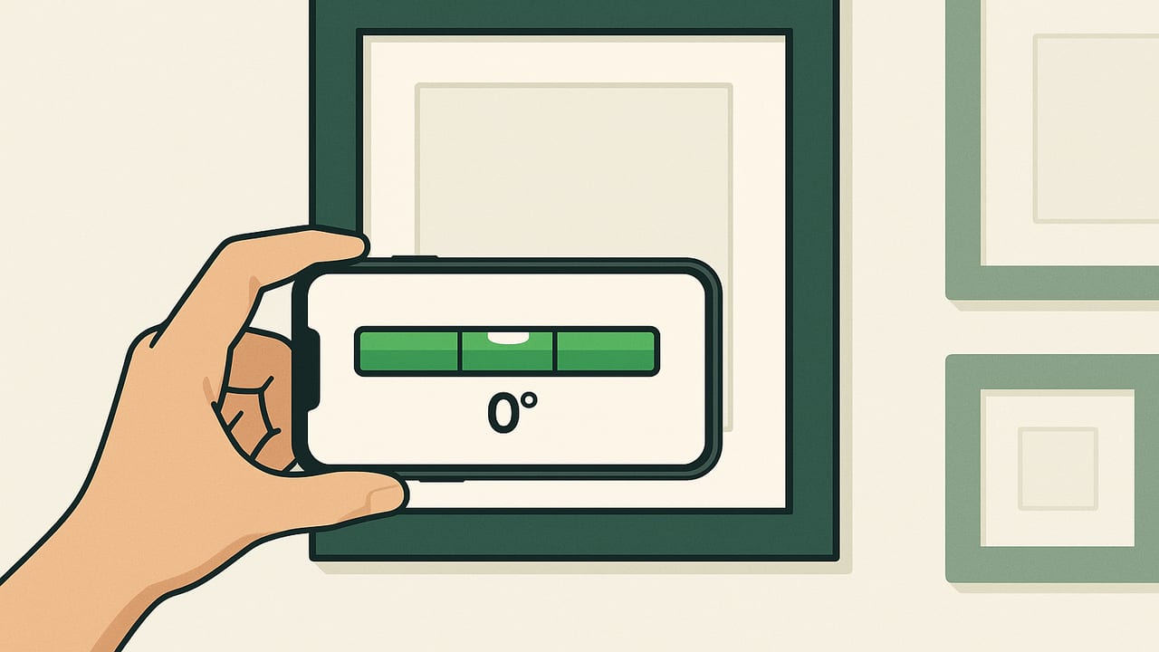 Hang Picture Frames Straight Using Your Phone: Pro Guide