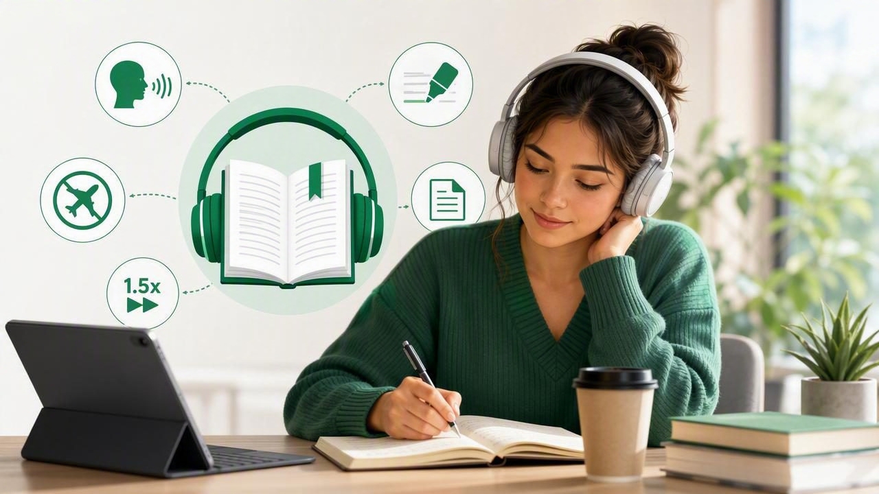 How to Get Better Study Flexibility With an EPUB Audiobook App