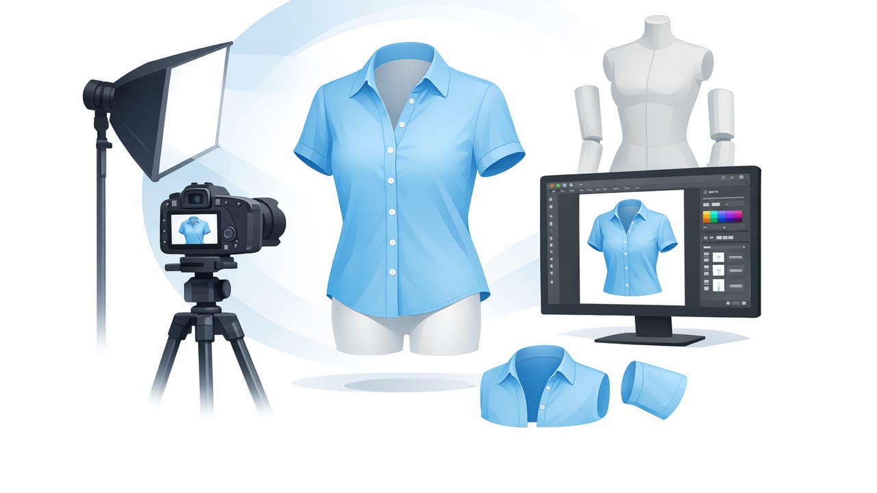Ghost Mannequin Photography: A Simple Workflow for Clean Listings