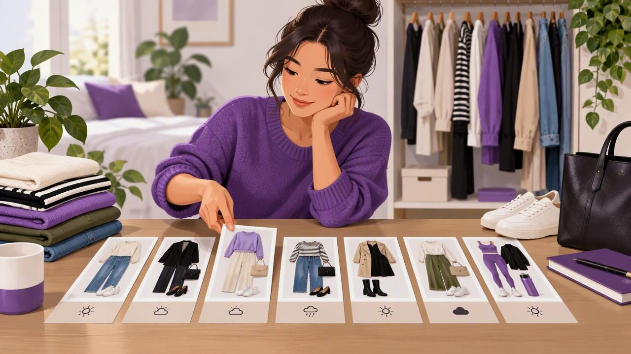 How to Build a Weekly Outfit Planner From Your Own Closet