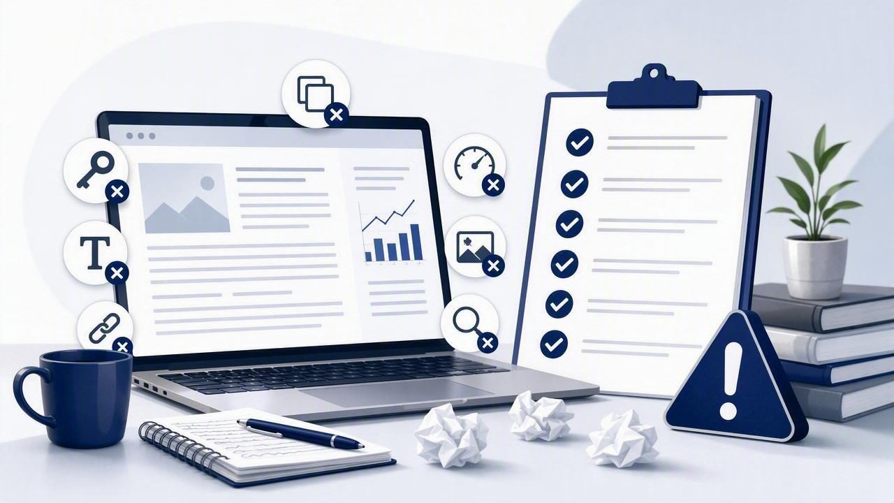15 Daily SEO Publishing Mistakes to Avoid for Sustainable Growth