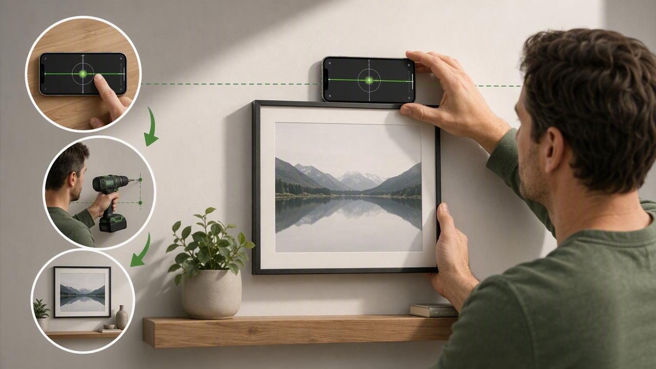 How to Get Faster DIY Installation With a Calibrated iPhone Level