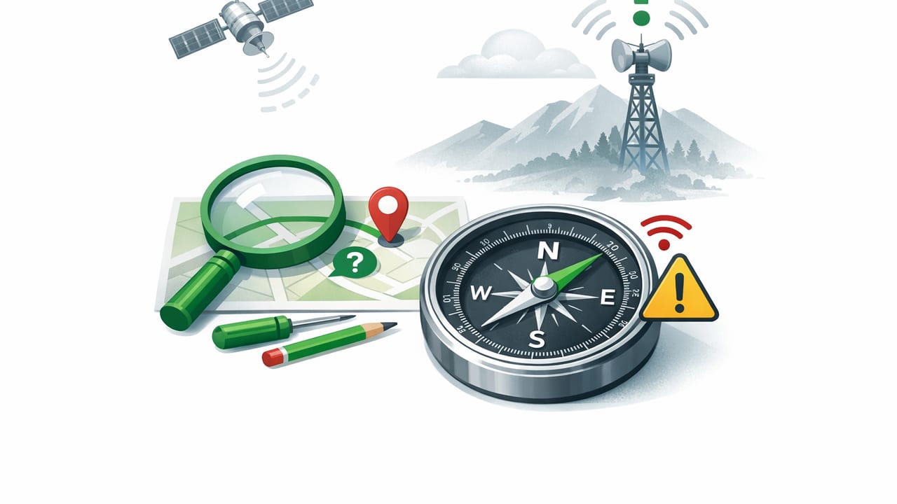 Compass Troubleshooting When GPS Signal Is Weak: iPhone Fixes