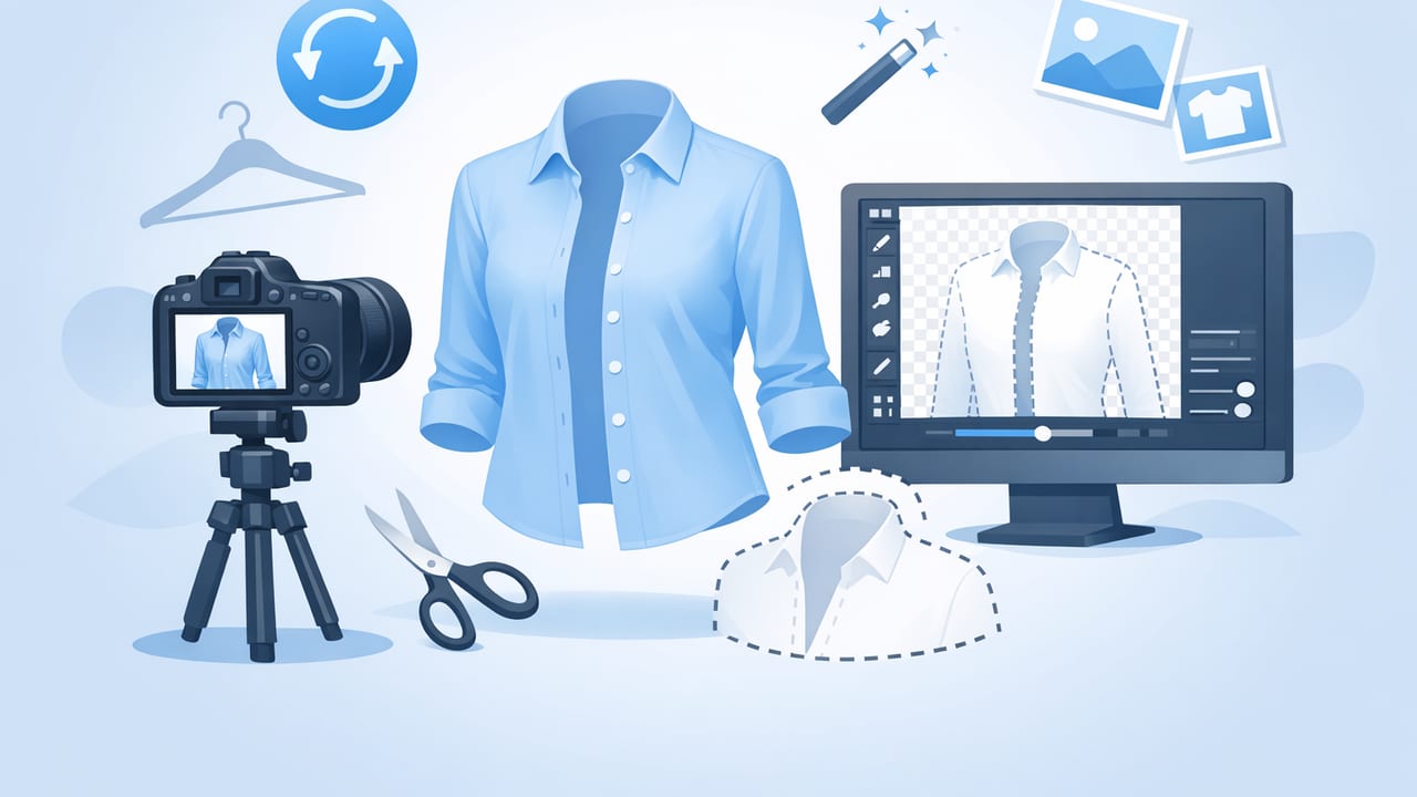Ghost Mannequin Photos: Shoot and Edit for Clean, High-Trust Listings
