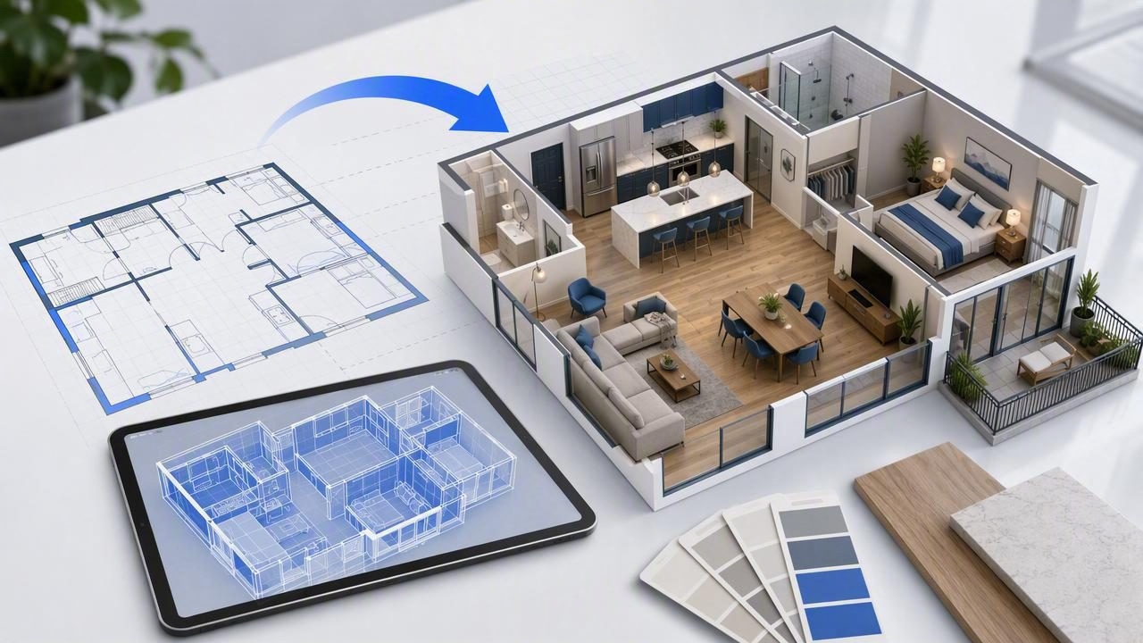 How to Choose a 3D Blueprint App for Clearer Renovation Plans