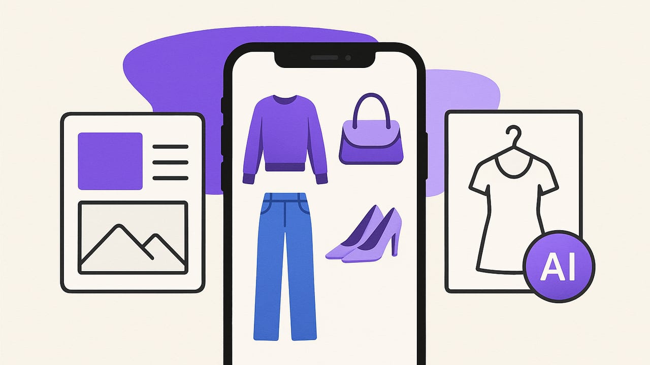 Fashion Collage App i: From Mood Boards to Wearable Looks