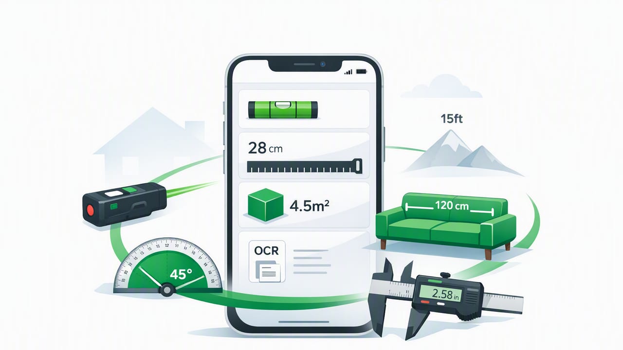 All-in-One Measurement App on iOS: DIY Accuracy in Your Pocket