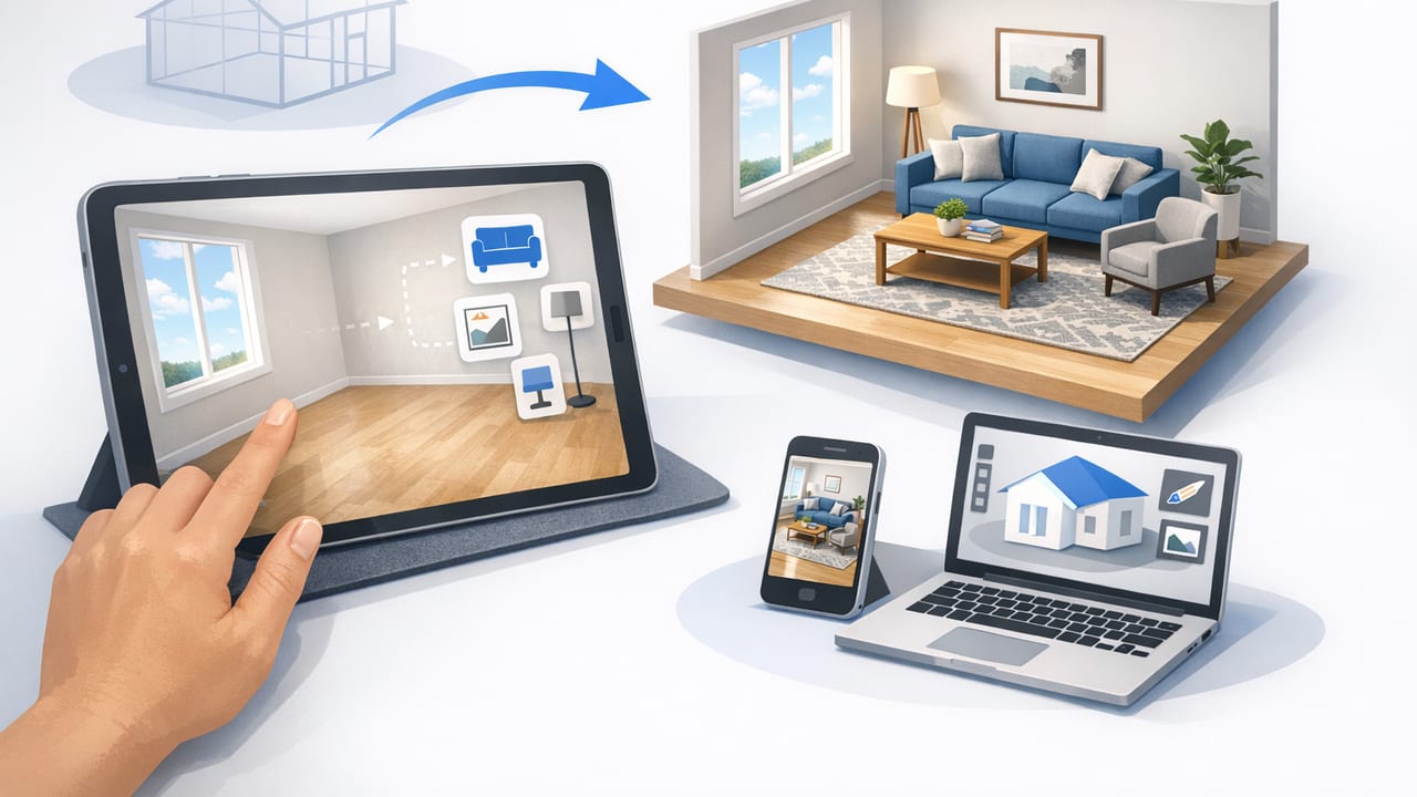 Virtual Staging App Guide: Stage Empty Rooms From Floor Plans