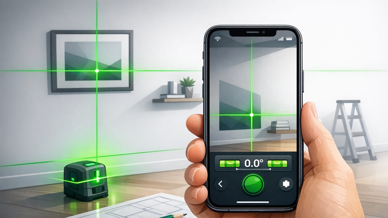 Laser Level Projection on iPhone: DIY Setup and Accuracy Tips