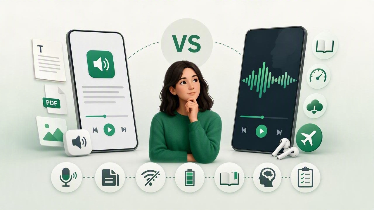 Text to Speech App vs Speechify: How to Choose