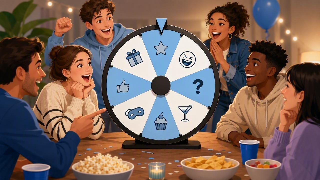 Party Wheel Spinner with Custom Options: Fun, Fair Picks