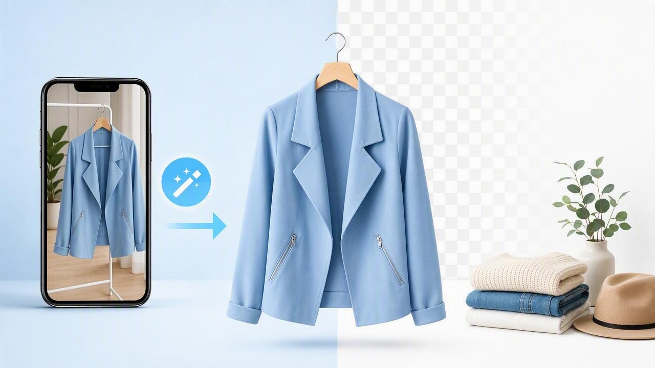 How to Use a Remove Background App for Clothing Photos