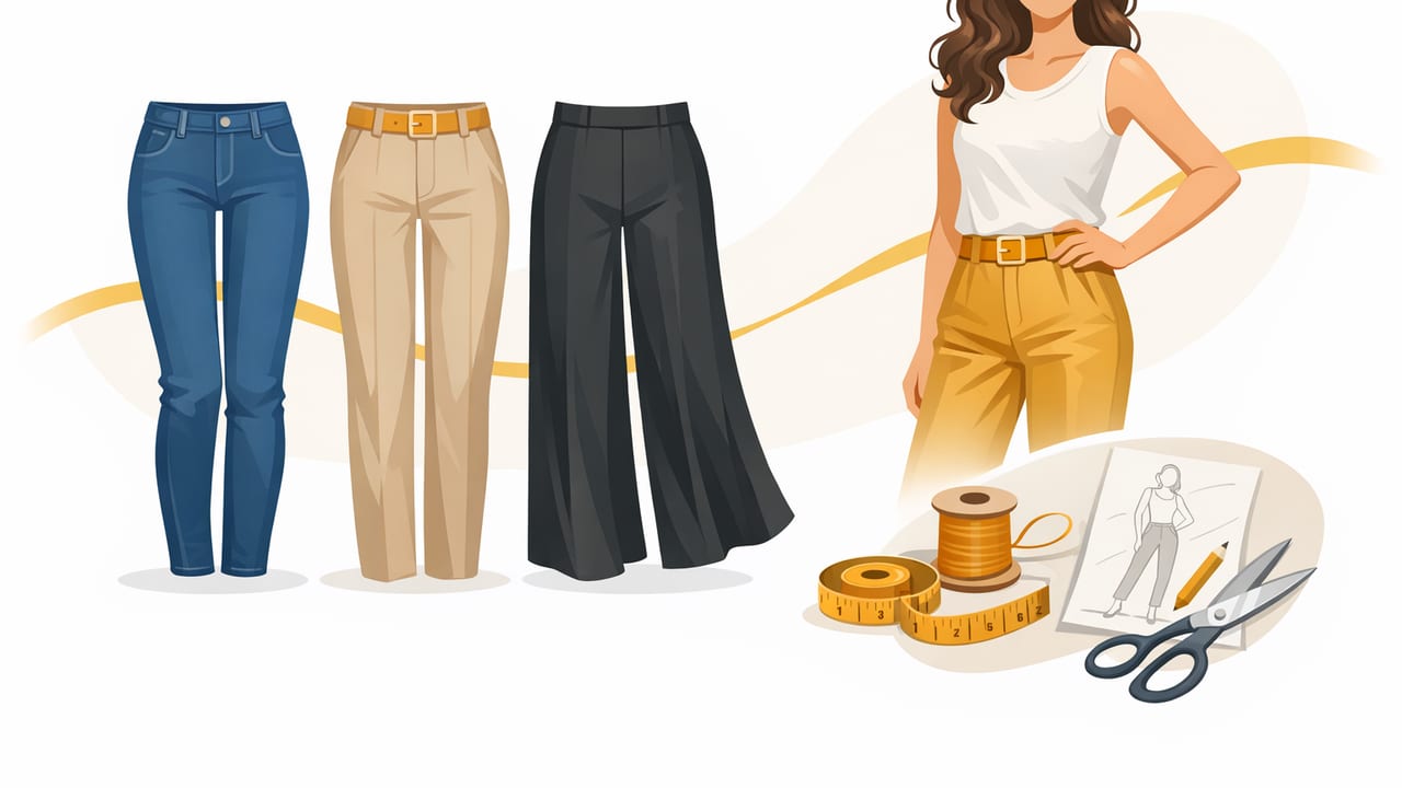 Pantalones mujer: cómo elegirlos y combinarlos con estilo