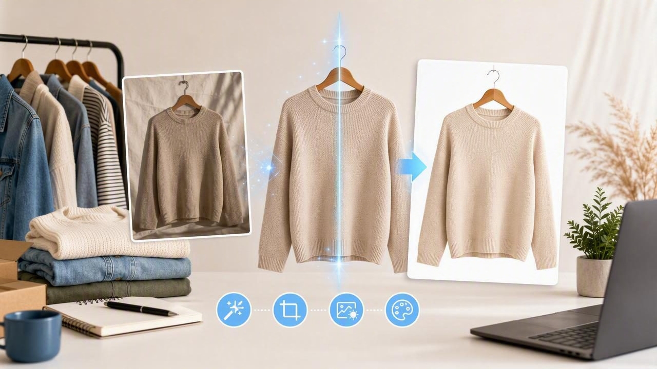 AI Photo Editor for Clothing Listings: A Practical Reseller Guide