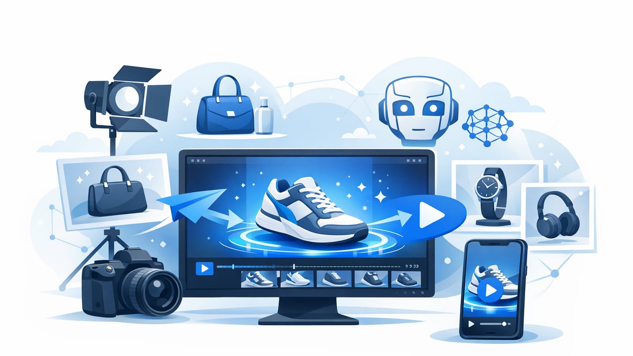 How to Showcase Product Images With AI Video (Step-by-Step Guide)