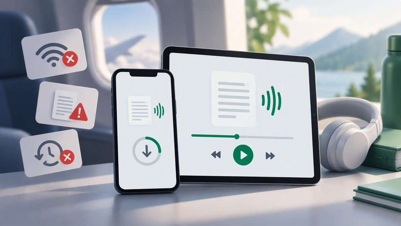 Offline Listening App Mistakes to Avoid on iPhone and iPad