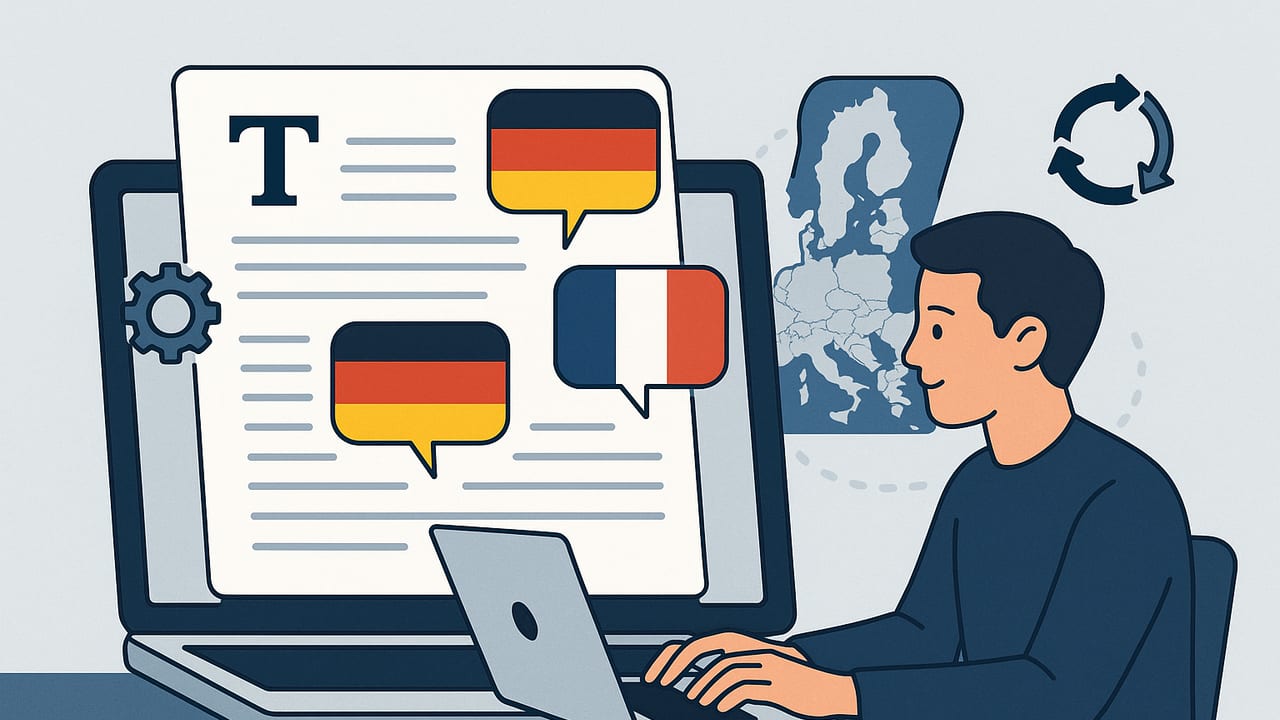 How to Publish Multilingual Blog Content for Europe Markets