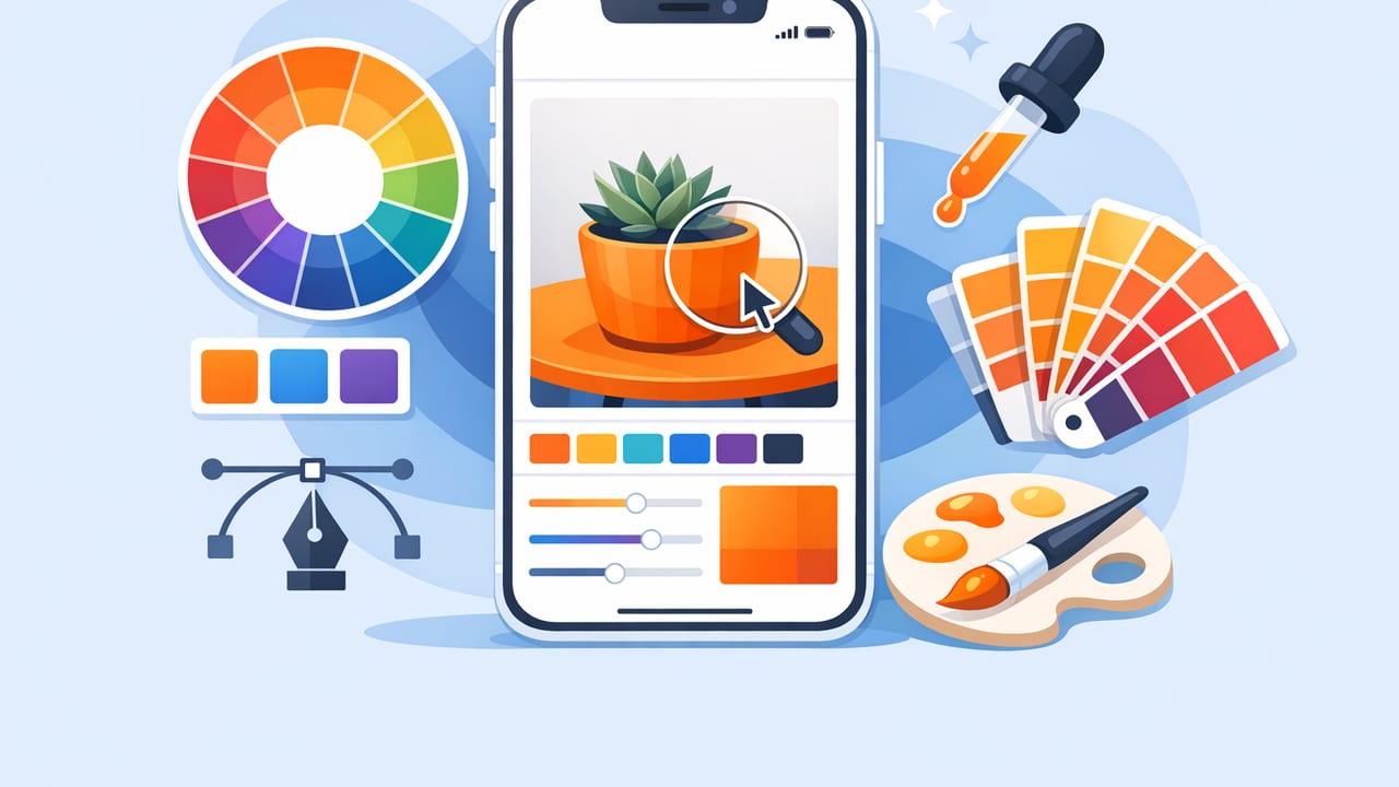 How to Use an iOS App to Pick Colors for Real-World Palettes