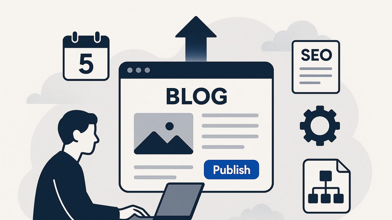 How to Launch a Blog This Week Automatically: A 5-Day SEO Plan