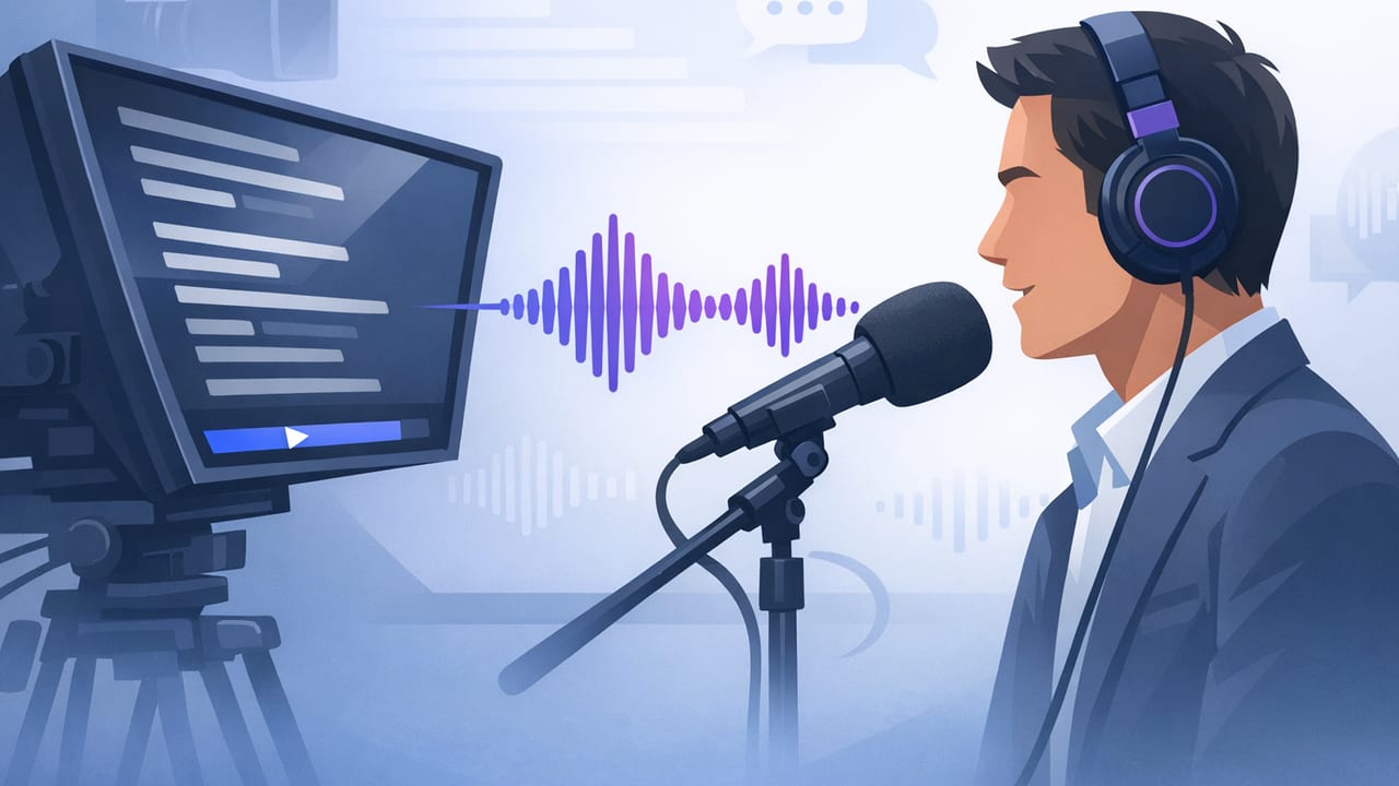 Voice Following Teleprompter: Settings, Setup, and Smooth Delivery